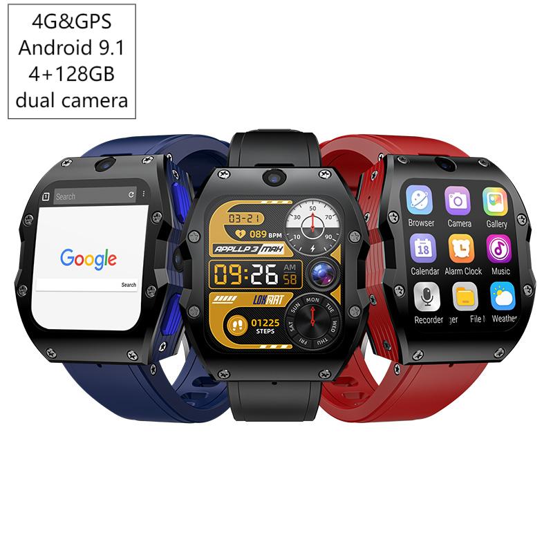 Smart Watch - 4G Android Смарт-часы 4 + 128