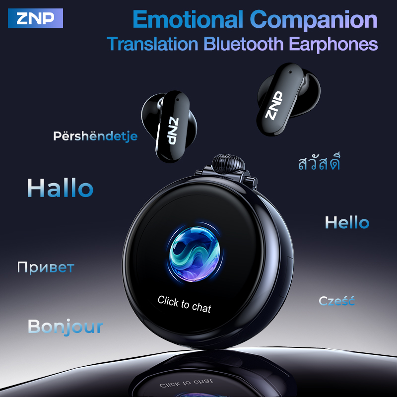 Headphones Wireless - Новейшие беспроводные наушники-переводчики ZNP с ИИ