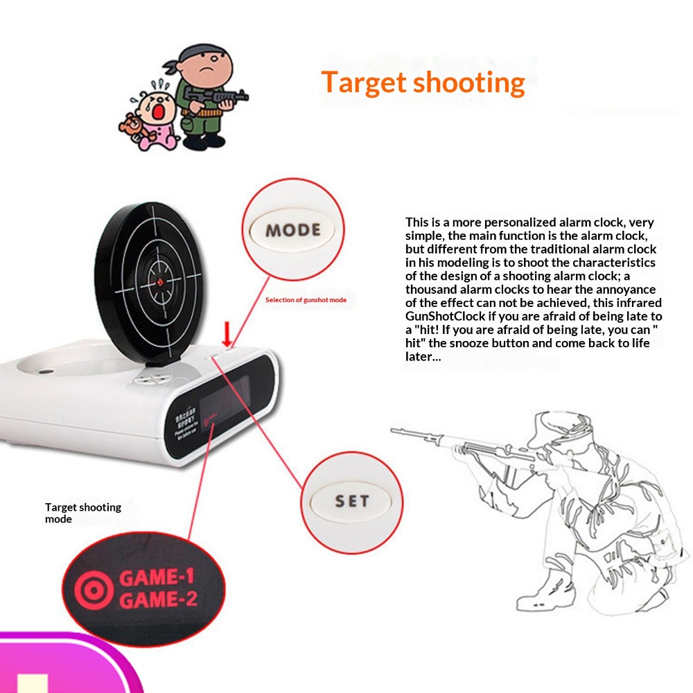 Electronics Gadgets For Gift - Электронные настольные часы с креативным LED-дисплеем,