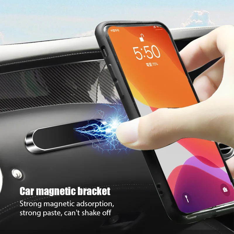 Phone Holder - Магнитный автомобильный держатель для телефона, вращающийся,