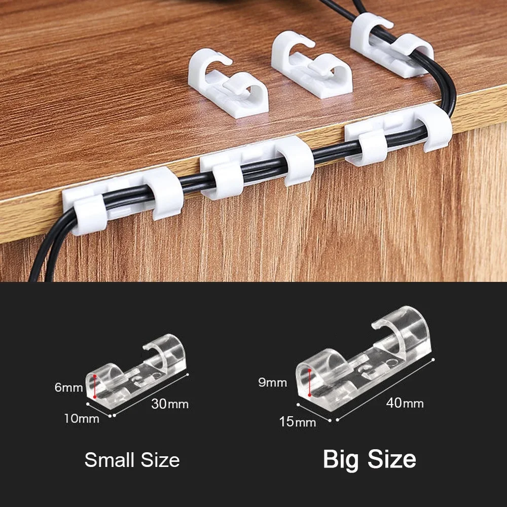 Маленькие держатели для кабеле – обзор и цена Cable Organizer
