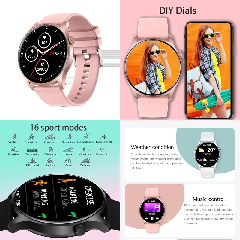 Умные часы SENBONO MAX8 для му – обзор и цена Smart Watch